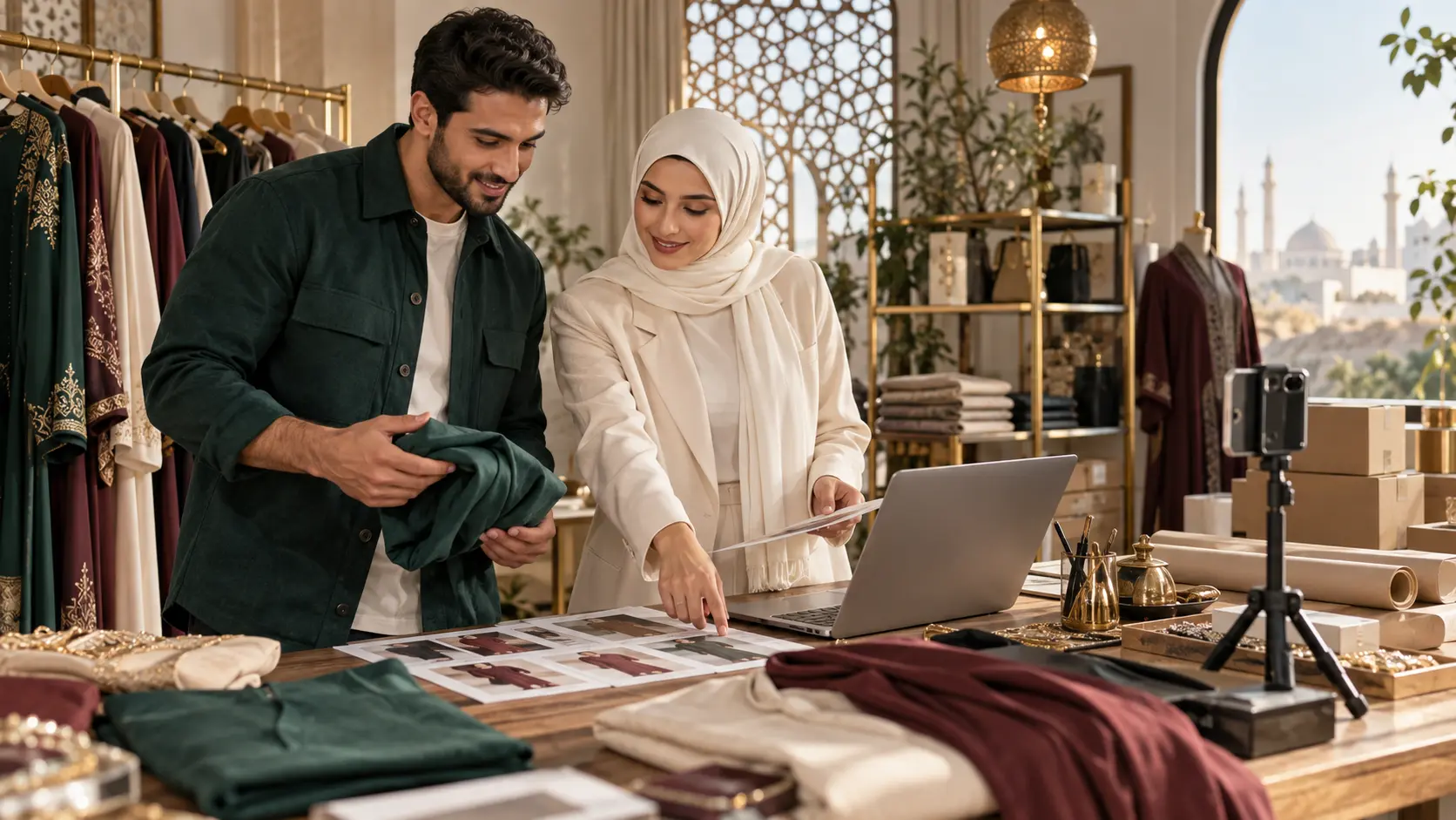 Silk-Touch Hijab Edit