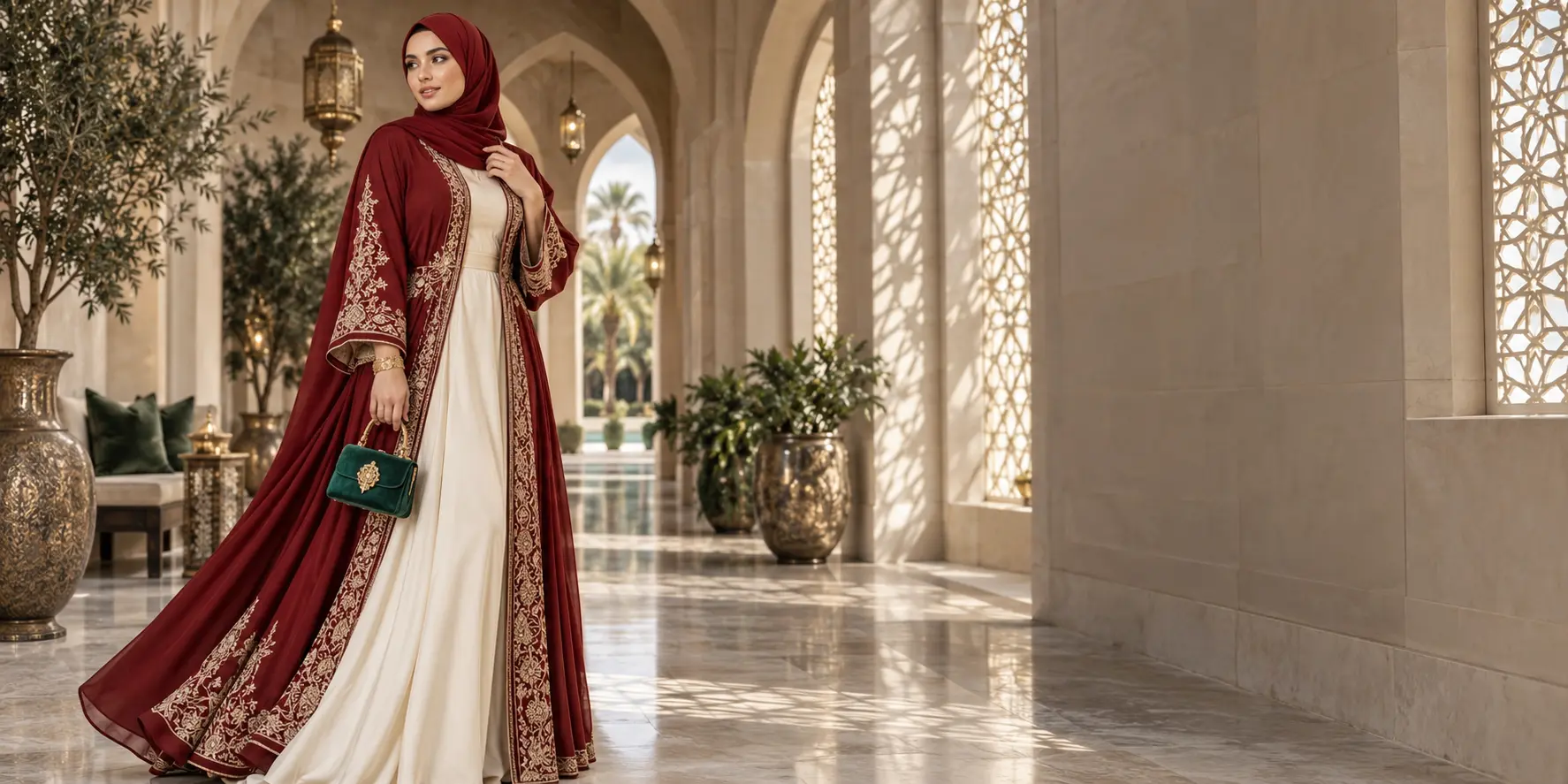 Modest fashion suitable for the Khazanah pre-loved marketplace